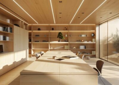 Aménagement d’espaces de coworking et bureaux partagés